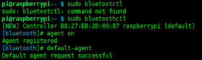 Commandes Bluetooth sur kali