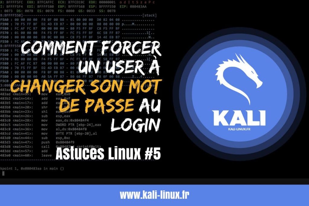 Forcer un utilisateur a changer de mot de passe